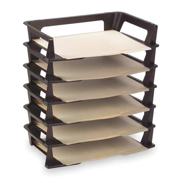 File Holder, Letter, (6) Horizontal, PK6