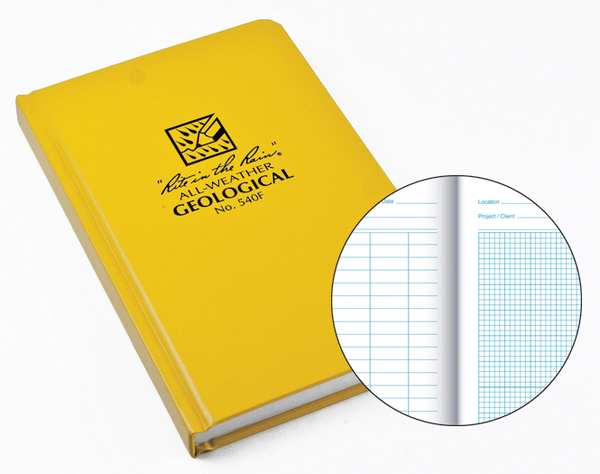 Field Book, Geological, 4-3/4 x 7-1/2In.