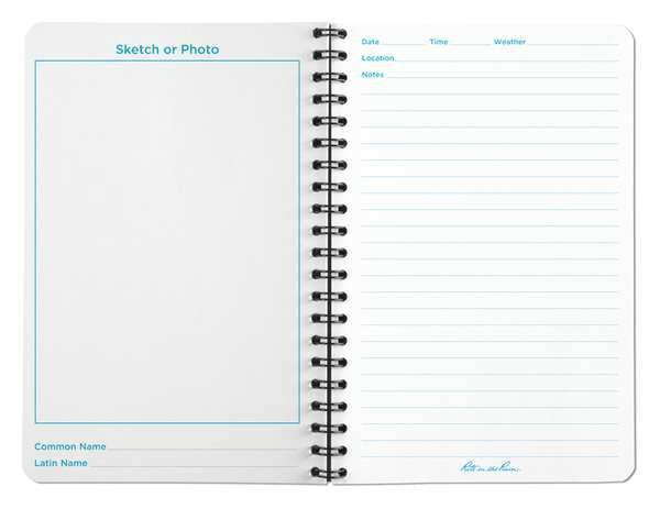 Field Book, Birder, 4-5/8 x 7In.