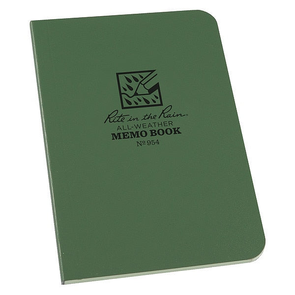All Weather Memo Book, Univ, 3-1/2 x 5 in.