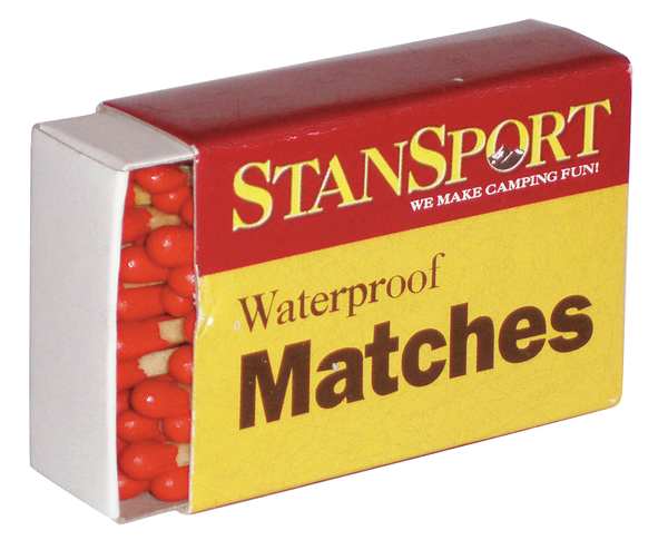 Waterproof Matches, PK40