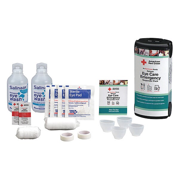 Bulk Eye Care Emergency Responder Pack, Plastic