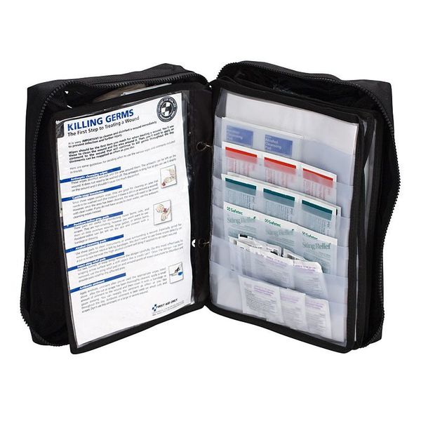 First Aid Survival Kit, Piece, Black