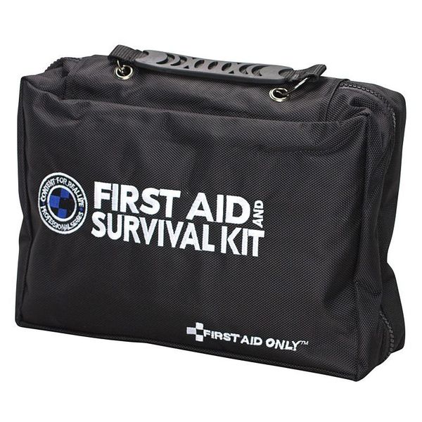 First Aid Survival Kit, Piece, Black
