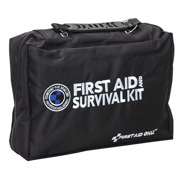 First Aid Survival Kit, Piece, Black