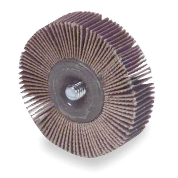 Flap Wheel, AO, 1x5/8x1/4-20 Shank, 80G