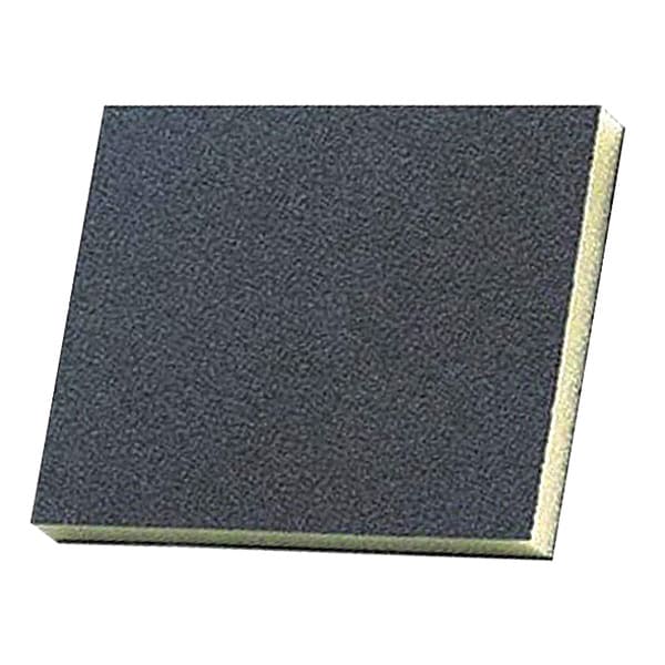 Sanding Sponge, Fine, 4-3/4x3-3/4x1/2 In