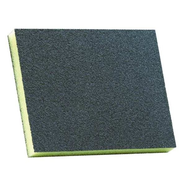 Sanding Sponge, Fine, 4-3/4x3-3/4x1/2 In