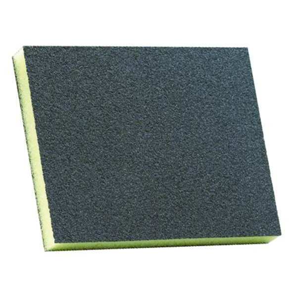 Sanding Sponge, Fine, 4-3/4x3-3/4x1/2 In