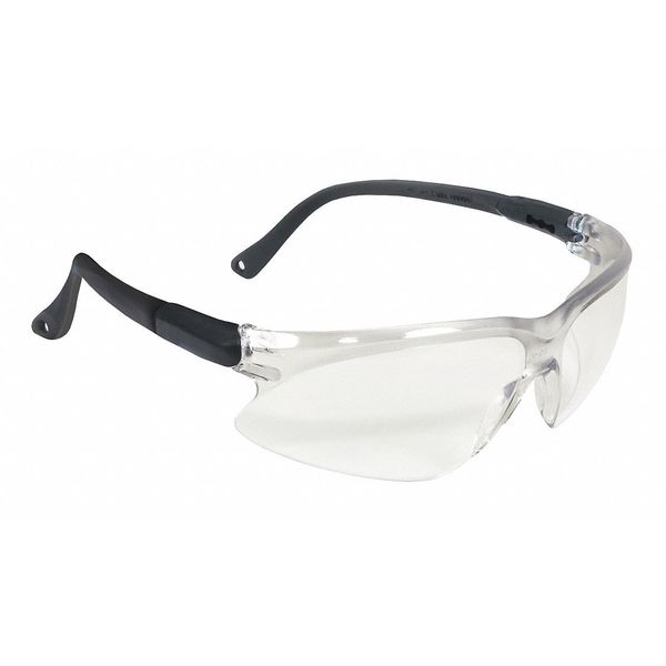 Safety Glasses, Wraparound I/O Polycarbonate Lens, Scratch-Resistant