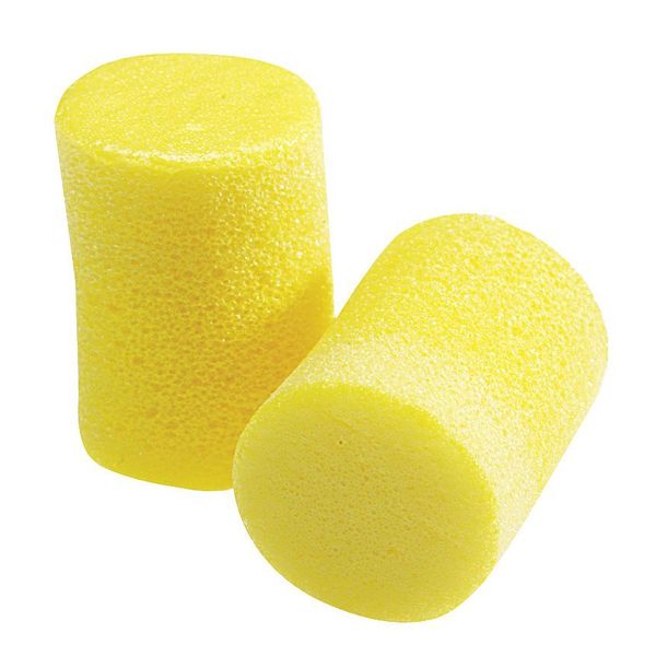 Disposable Uncorded Ear Plugs, Cylinder Shape, 29 dB, 200 Pairs