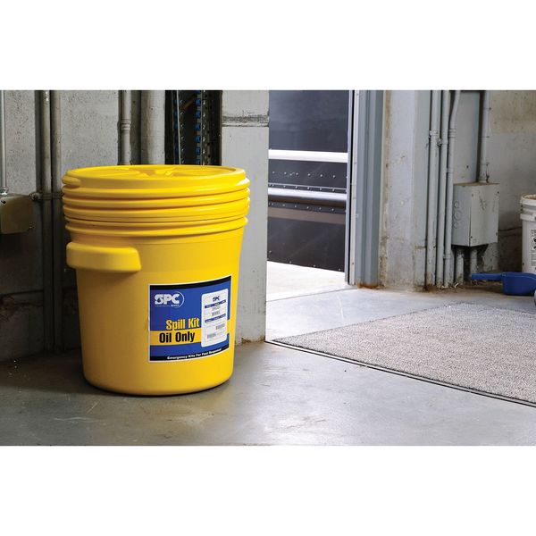 Spill Kit, Oil-Based Liquids, Yellow