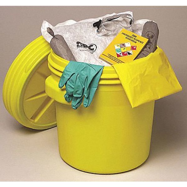 Spill Kit Refill, Universal, Gray