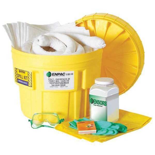Spill Kit, Chem/Hazmat, Yellow