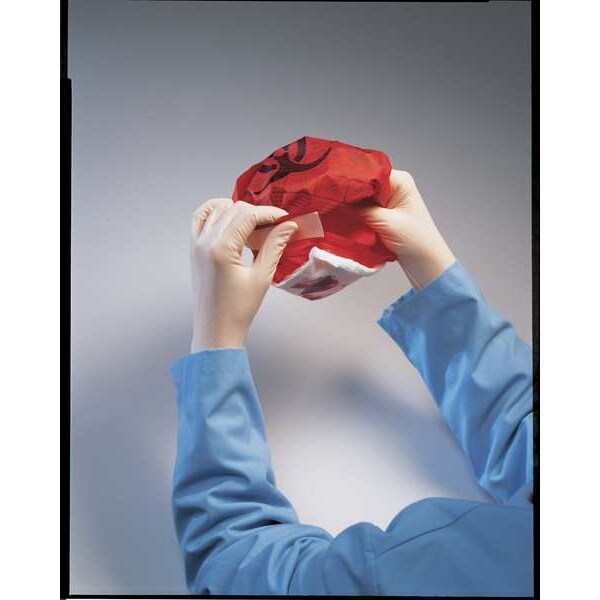 Bio-Wipe Bag 11-1/2 x 12 In, PK10