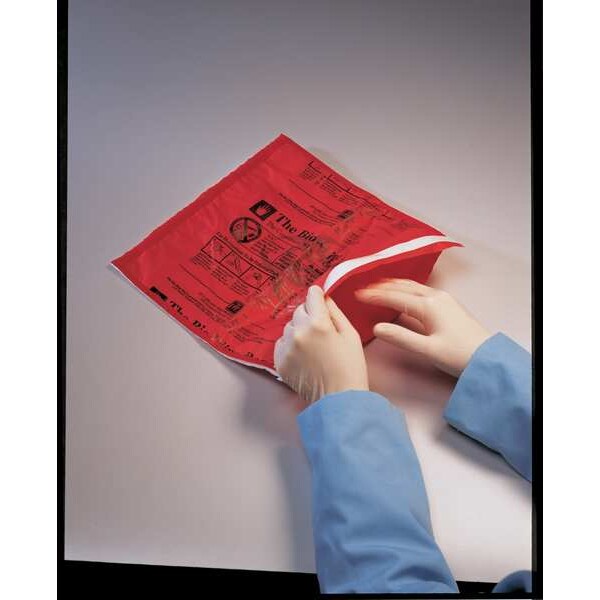 Bio-Wipe Bag 11-1/2 x 12 In, PK10
