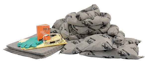 Spill Kit Refill, Universal, Gray