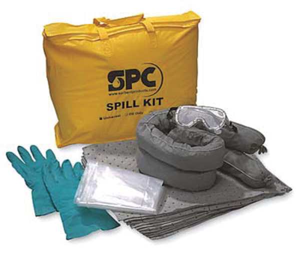 Spill Kit, Chem/Hazmat, Yellow