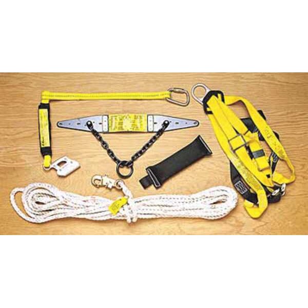 Vertical Lifeline, 50 ft., 310 lb. Weight Capacity, White