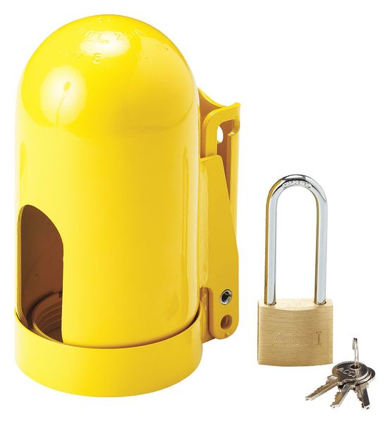 Locking Cylinder Cap, 6-1/2 x 3-1/8, Fine