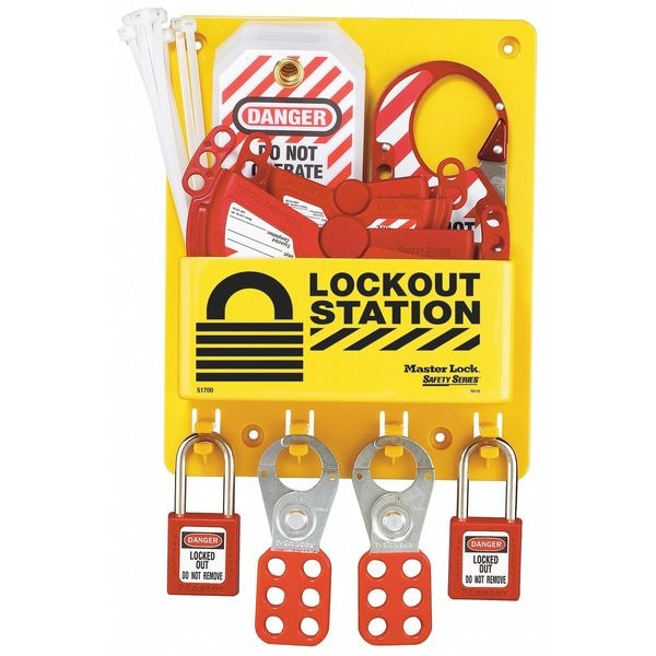 2-Lock Compact Lockout Center, Circuit Breaker Lockout