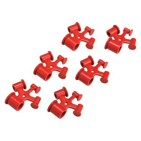 Fuse Blockout, 1/4 to 9/16 Fuses, PK6