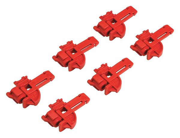 Fuse Lockout, Fits 13/32 in Fuses, PK6