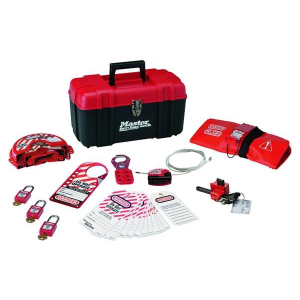 Portable Lockout Kit, Filled, Valve, 23