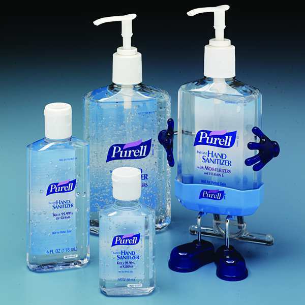 Gear Retractable Clip For 2oz Hand Sanitizer Bottles, PK24