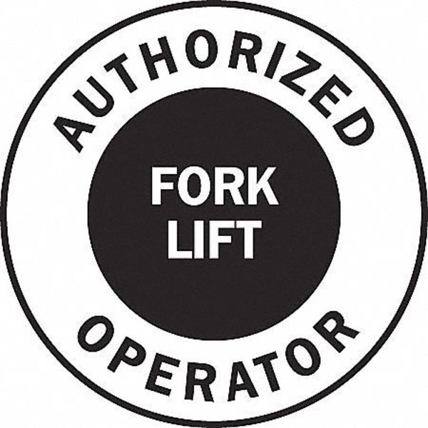 Hard Hat Emblem Label, PK4, 49553
