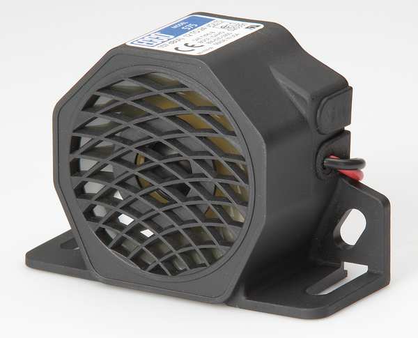 Back Up Alarm, 107dB, 2-1/2 In. H
