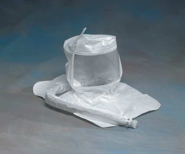 Hood, White, Tyvek(TM)