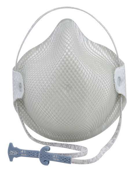 N95 Disposable Respirator, M/L, White, PK15