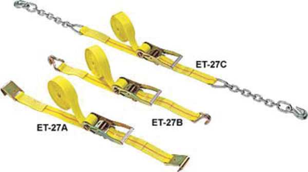 Cargo Strap, Ratchet, 27 ft. x 2 in., 3300 lbs