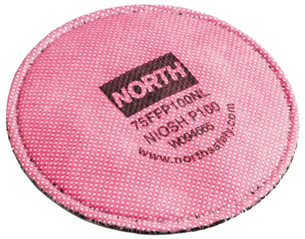 Filter, Threaded, P100, Nuisance Level OV AG OZ, Magenta, 2 PK, NIOSH