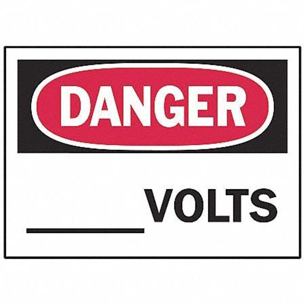 Danger Label, Instruction, 5 In. W, PK5, 86149