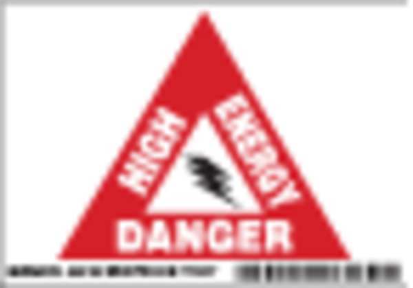 Machine/Equipment Label, English, PK5, 86198