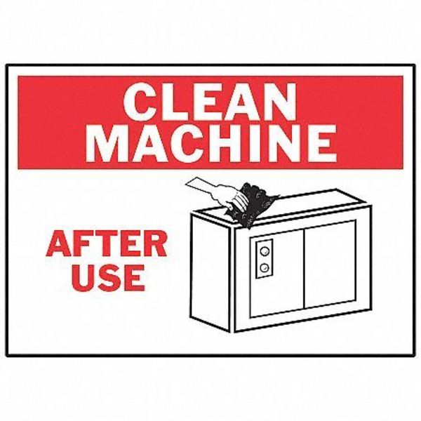Machine/Equipment Label, Instruction, PK5, 86270