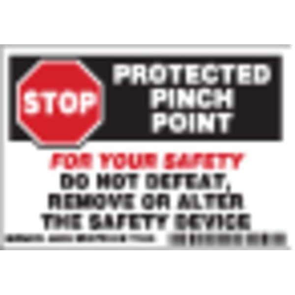 Machine/Equipment Label, English, PK5