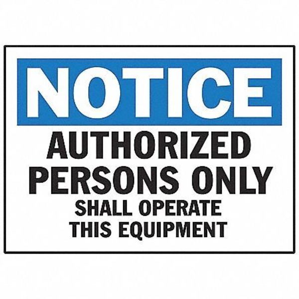 Equipment/OEM Label, Black, Blue/White, PK5