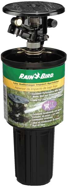 Pop-Up Impulse Sprinkler Head, 9.3 In. H
