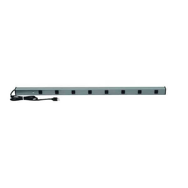Outlet Strip, 15A, 8 Outlet, 48 In