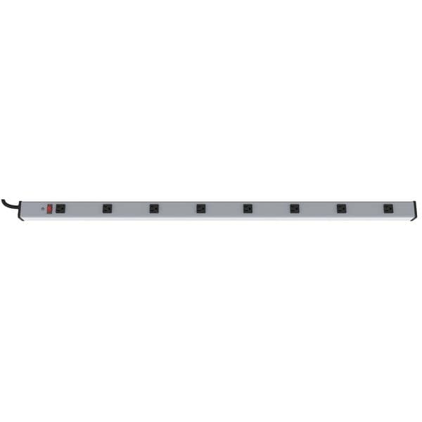 Outlet Strip, 15A, 8 Outlet, 48 In