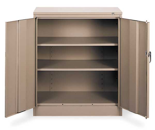 24 ga. Steel Storage Cabinet, 36 in W, 42 in H