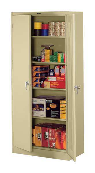 22 ga. ga. Steel Storage Cabinet, 36 in W, 78 in H