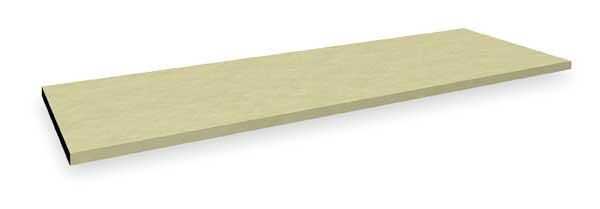 Decking, Particle Board, 36 in W, 12 in D, natural, Unfinished Finish