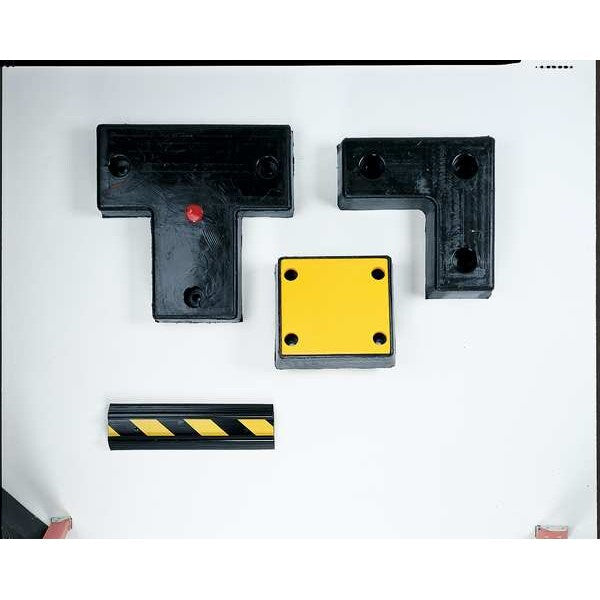 Dock Bumper, 18 x 4 x 18 In, Rubber