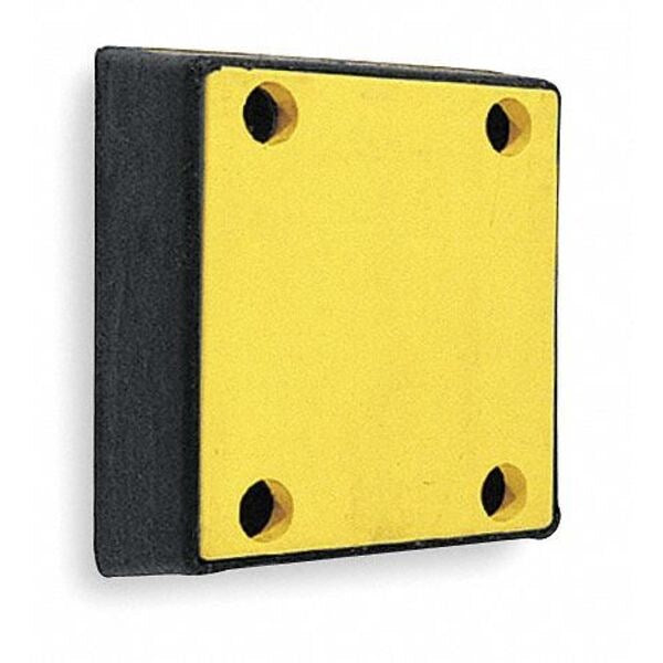 Dock Bumper, 18 x 4 x 18 In, Rubber