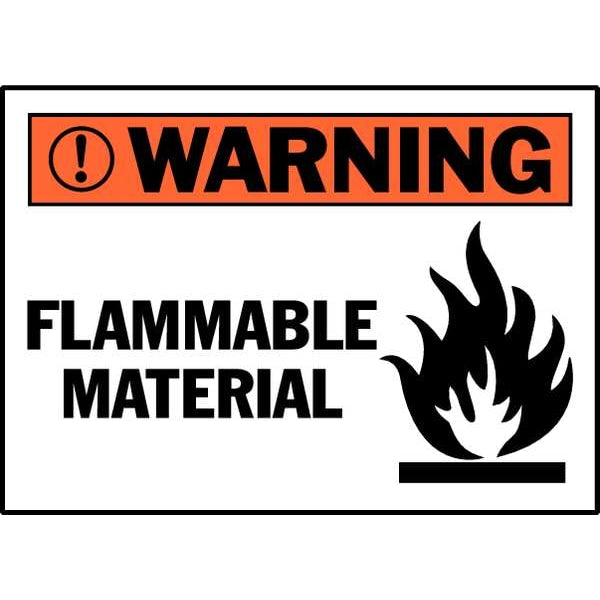 Machine/Equipment Label, 3 1/2 in Height, 5 in Width, Polyester, Horizontal Rectangle, English