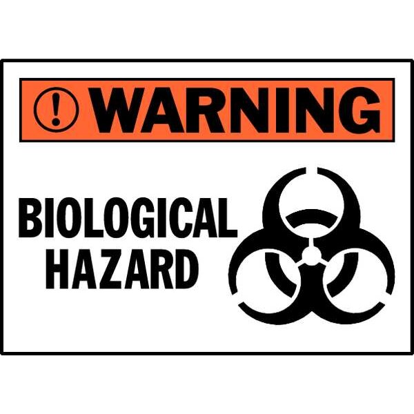 Safety Label, 5 In. W, 3-1/2 In. H, PK5